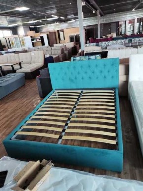 Интерьерная Кровать Октавия Бирюзовый 1600х2000 в Кировграде - kirovgrad.mebel24.online | фото 2