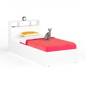 Камелия Кровать 0900, цвет белый, ШхГхВ 93,5х217х78,2 см., сп.м. 900х2000 мм., без матраса, основание есть в Кировграде - kirovgrad.mebel24.online | фото 2