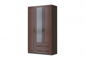 КАНТРИ Шкаф ШР-3 с 1 зерк. (орех) ЛАК в Кировграде - kirovgrad.mebel24.online | фото