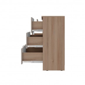 Комод Эмилия КМ-04 (Дуб смоки/Айриш (MF03)) в Кировграде - kirovgrad.mebel24.online | фото 3