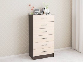 Комод Катрин-4 венге/дуб молочный в Кировграде - kirovgrad.mebel24.online | фото
