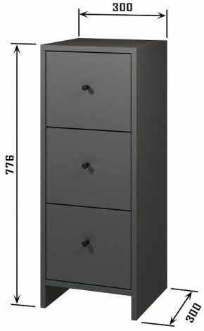 Комод Квадро в Кировграде - kirovgrad.mebel24.online | фото 4