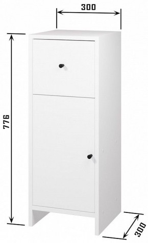 Комод Квадро в Кировграде - kirovgrad.mebel24.online | фото 3
