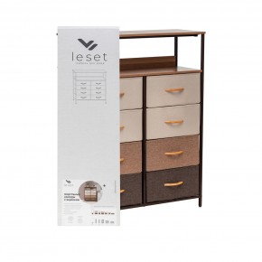 Комод Leset Локи 8 ящ. с полкой в Кировграде - kirovgrad.mebel24.online | фото 10