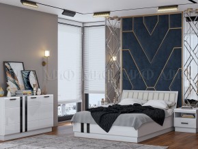 МАГНОЛИЯ Комод (Белый глянец/Белый) в Кировграде - kirovgrad.mebel24.online | фото 3