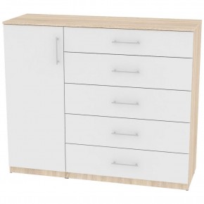 Комод "Калисто (K40)" ручка рейлинг (ДСС-Белый) в Кировграде - kirovgrad.mebel24.online | фото