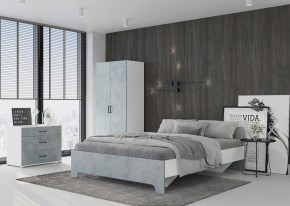 Комод VICTOR (Белый/Бетон) в Кировграде - kirovgrad.mebel24.online | фото 3