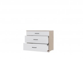 Комод VICTOR (Сонома/Белый) в Кировграде - kirovgrad.mebel24.online | фото 2