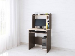 Компьютерный стол Грета-1 венге/дуб молочный в Кировграде - kirovgrad.mebel24.online | фото