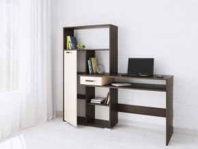 Компьютерный стол Квартет-8 венге/дуб молочный в Кировграде - kirovgrad.mebel24.online | фото