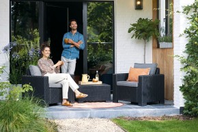 Комплект кресел Калифорния (California chair) графит в Кировграде - kirovgrad.mebel24.online | фото 3