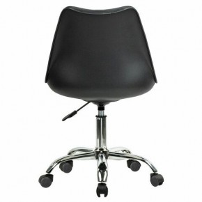 Кресло стул BRABIX "Eames MG-310 CH", хром, пластик черный, экокожа черная, 532925 в Кировграде - kirovgrad.mebel24.online | фото 4