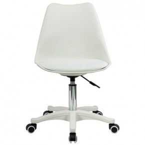 Кресло стул BRABIX "Eames MG-310 PL", пластик белый, экокожа белая, 532926 в Кировграде - kirovgrad.mebel24.online | фото 1