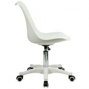 Кресло стул BRABIX "Eames MG-310 PL", пластик белый, экокожа белая, 532926 в Кировграде - kirovgrad.mebel24.online | фото 3