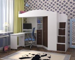 Кровать-чердак Юниор 4 (800*1900) в Кировграде - kirovgrad.mebel24.online | фото 2