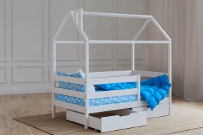 Кровать-домик 80*160 Белый в Кировграде - kirovgrad.mebel24.online | фото 3