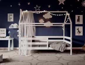 Кровать-домик 80*160 Белый (без ящиков) в Кировграде - kirovgrad.mebel24.online | фото