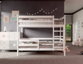 Кровать двухъярусная без крыши 80*190 Белый в Кировграде - kirovgrad.mebel24.online | фото 2