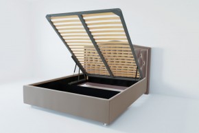 Кровать Калининград с ПМ 1800 (велюр светло-серый) в Кировграде - kirovgrad.mebel24.online | фото 1