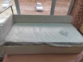 Кровать Зарина угловая Newtone light beige угол левый в Кировграде - kirovgrad.mebel24.online | фото 1