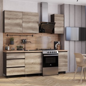 Кухня Энигма 1.6 м (венге/дуб каньон) в Кировграде - kirovgrad.mebel24.online | фото