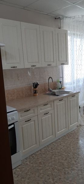 Кухня модульная Луксор бирюза-кремовый в Кировграде - kirovgrad.mebel24.online | фото 8