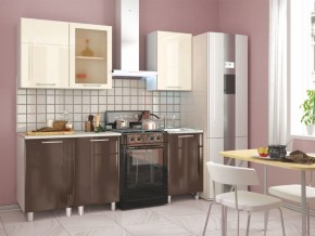 Кухня Танго модульная шоколад-ваниль в Кировграде - kirovgrad.mebel24.online | фото 2