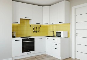 Кухонный гарнитур Белый Глянец 2200*1600 h950 (Стол. 38мм) в Кировграде - kirovgrad.mebel24.online | фото 1