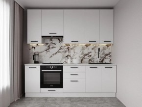 Кухонный гарнитур Белый Глянец 2400 h950 (Стол. 26мм) в Кировграде - kirovgrad.mebel24.online | фото 1