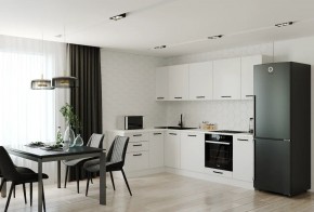 Кухонный гарнитур Белый Глянец 2600*1600 (Стол. 26мм) в Кировграде - kirovgrad.mebel24.online | фото 1