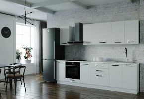 Кухонный гарнитур Белый Глянец 2800 (Стол. 38мм) в Кировграде - kirovgrad.mebel24.online | фото 1