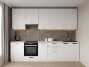 Кухонный гарнитур Белый Глянец 3000 h950 (Стол. 38мм) в Кировграде - kirovgrad.mebel24.online | фото