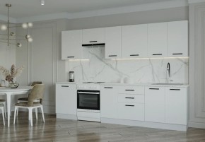 Кухонный гарнитур Белый Глянец 3000 (Стол. 26мм) в Кировграде - kirovgrad.mebel24.online | фото 1