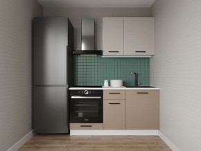 Кухонный гарнитур Каппучино 1600 (Стол. 38мм) в Кировграде - kirovgrad.mebel24.online | фото