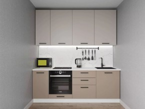 Кухонный гарнитур Каппучино 2200 h950 (Стол. 26мм) в Кировграде - kirovgrad.mebel24.online | фото