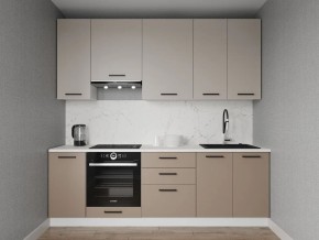 Кухонный гарнитур Каппучино 2400 h950 (Стол. 26мм) в Кировграде - kirovgrad.mebel24.online | фото 1