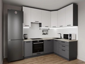 Кухонный гарнитур Меренга 2200*1600 h950 (Стол. 38мм) в Кировграде - kirovgrad.mebel24.online | фото 1