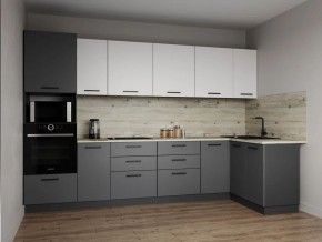 Кухонный гарнитур Меренга 3200*1400 (Стол. 38 мм) в Кировграде - kirovgrad.mebel24.online | фото 1
