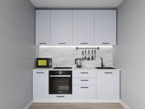 Кухонный гарнитур Смоки 2200 h950 (Стол. 26мм) в Кировграде - kirovgrad.mebel24.online | фото