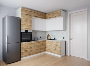 Кухонный гарнитур угловой Лада 2200*1700 (Стол. 26мм) в Кировграде - kirovgrad.mebel24.online | фото