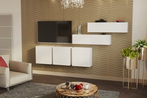 ЛИНДА Гостиная (Белый/Белый) в Кировграде - kirovgrad.mebel24.online | фото 2
