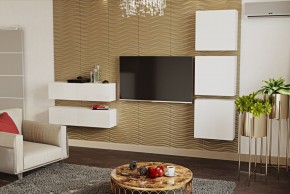ЛИНДА Гостиная (Белый/Белый) в Кировграде - kirovgrad.mebel24.online | фото 4
