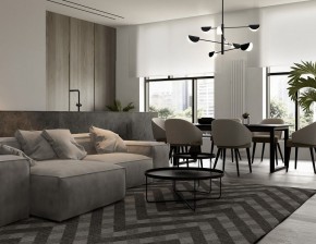 Люстра на штанге Maytoni Mollis MOD126PL-08B в Кировграде - kirovgrad.mebel24.online | фото 5