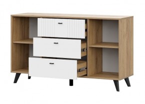 МИЛАН Детская (Дуб Золотой/Белый матовый) в Кировграде - kirovgrad.mebel24.online | фото 17