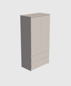 МОРИ МШ 900.1 Шкаф с 2-мя дв. и 2-мя ящ. (Сатин) в Кировграде - kirovgrad.mebel24.online | фото 2