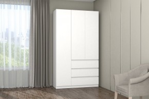 МС "Хилтон" Шкаф №2 1200 (Белый текстурный) в Кировграде - kirovgrad.mebel24.online | фото