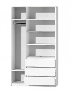 МС "Хилтон" Шкаф №2 1200 (Белый текстурный) в Кировграде - kirovgrad.mebel24.online | фото 3