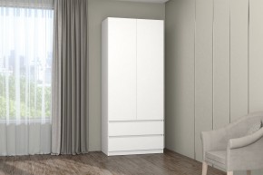 МС "Хилтон" Шкаф №3 900 (Белый текстурный) в Кировграде - kirovgrad.mebel24.online | фото