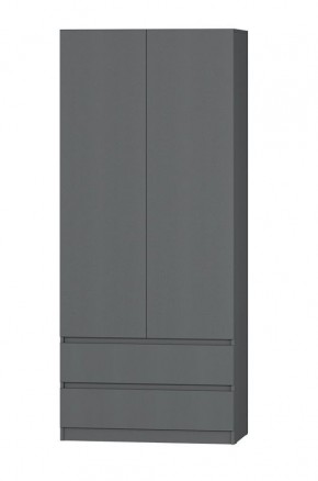 МС "Хилтон" Шкаф №3 900 (Графит) в Кировграде - kirovgrad.mebel24.online | фото 2