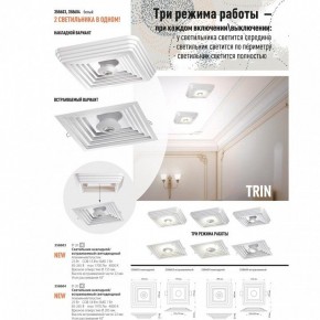 Накладной светильник Novotech Trin 358603 в Кировграде - kirovgrad.mebel24.online | фото 3